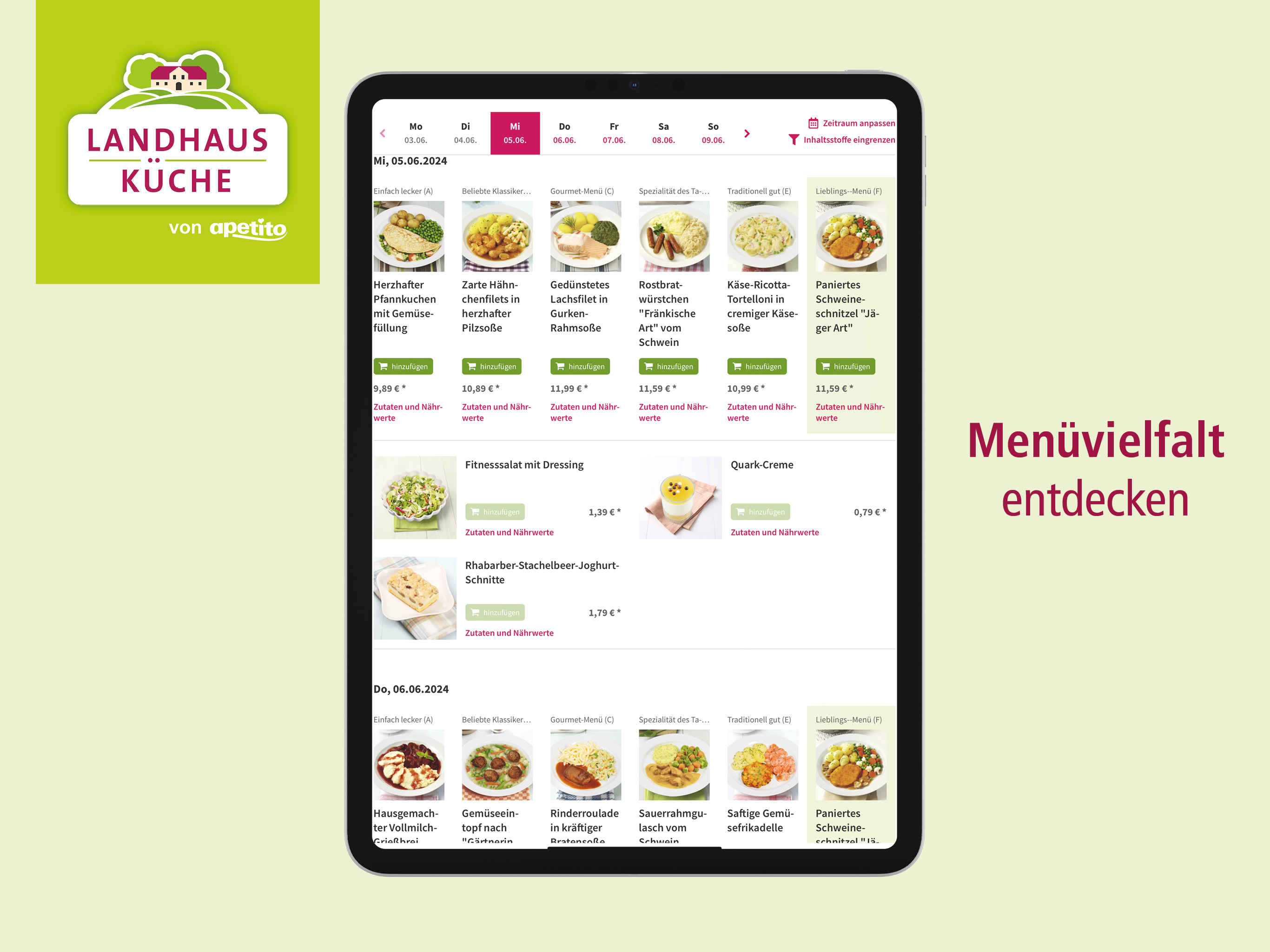 App Ansicht