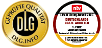 DLG Siegel und Auszeichnung Bester Anbieter Deutschlands