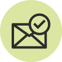 Icon für die ausstehende erfolgreiche Anmeldung zum Newsletter