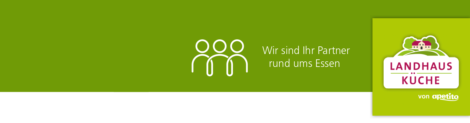 Partnerlogo der Landhausküche: Wir sind Ihr Partner rund ums Essen