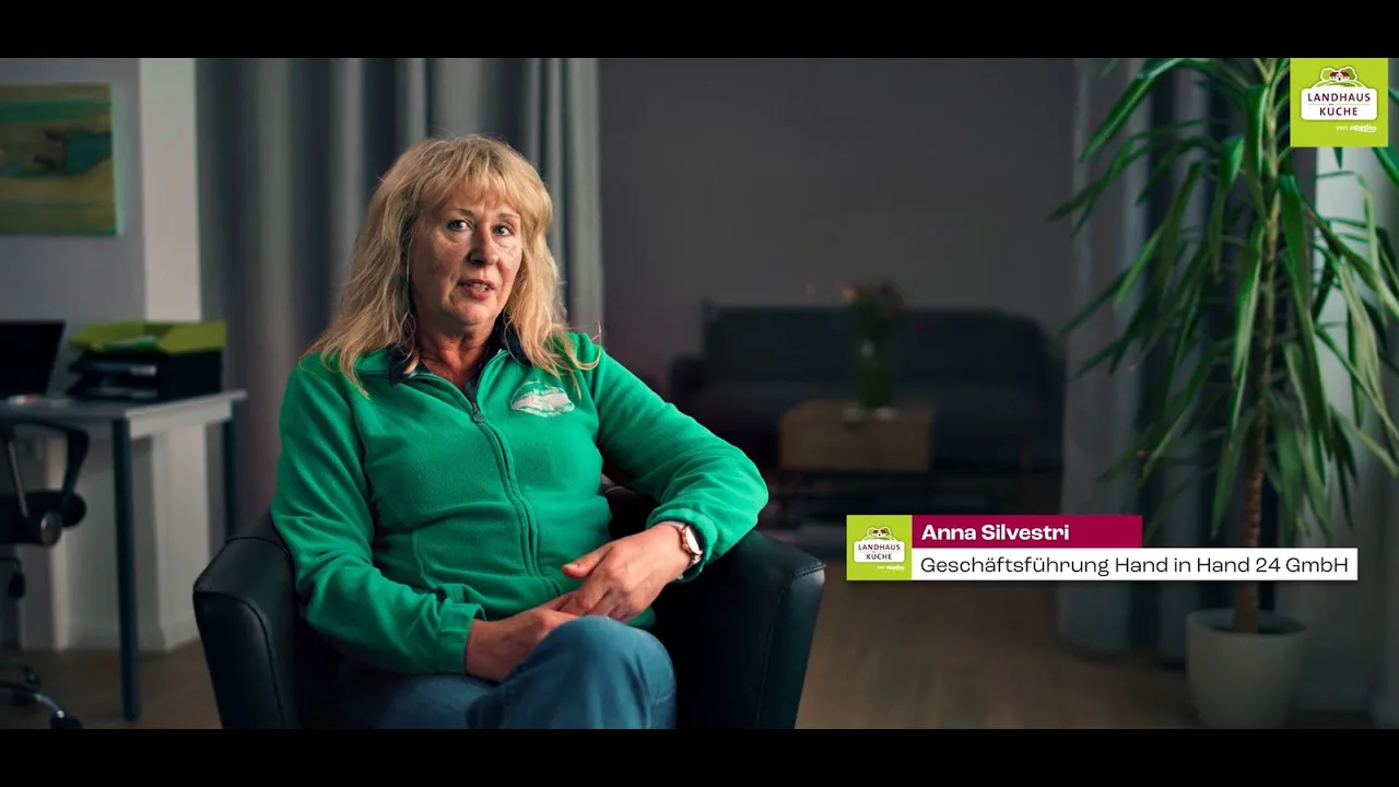 Anna Silvestri, Leitung des Betreuungsdienst Hand in Hand 24 GmbH