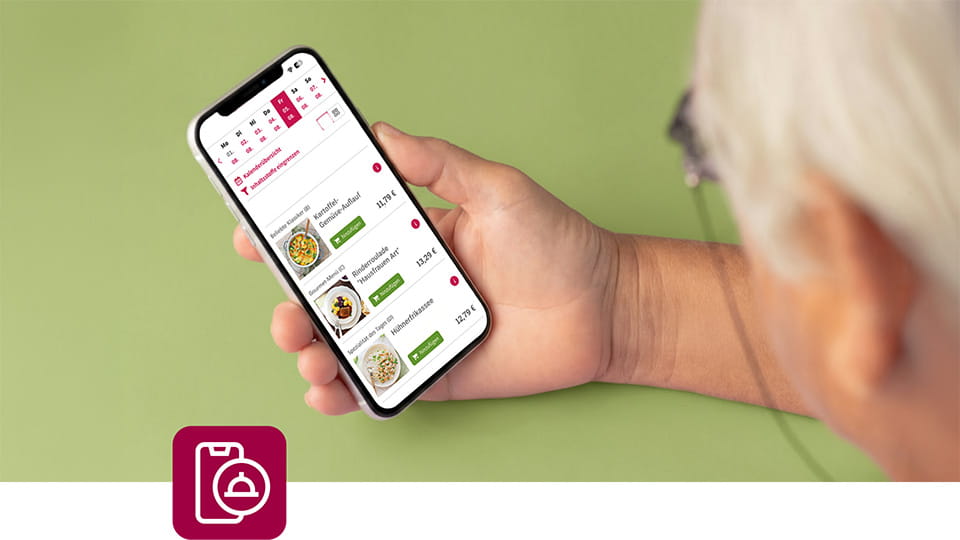 Nutzen Sie für die Bestellung die App der Landhausküche